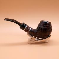 Vauen Timber 504 Sandblasted 9mm Filter Fishtail Pipe (VA1510)