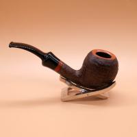 Vauen Mokka 5277 Sandblast Bent 9mm Filter Fishtail Pipe (VA1516)
