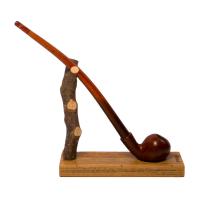 Vauen Auenland The Shire Friddo Smooth  9mm Filter Pipe (VA1534)
