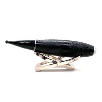 Vauen Zeppelin ZEP Sandblast 9mm Filter Fishtail Pipe (VA1546)