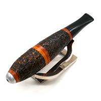 Vauen Zeppelin ZEP Rustic 6mm Filter Fishtail Pipe (VA1547)