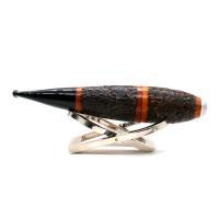 Vauen Zeppelin ZEP Rustic 6mm Filter Fishtail Pipe (VA1547)