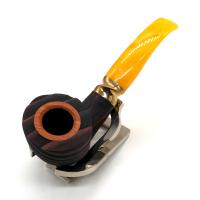 Vauen Siena 530 Rustic 9mm Filter Fishtail Pipe (VA1565)