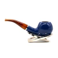 Vauen Azzurro 1542 Smooth 9mm Filter Fishtail Pipe (VA1569)