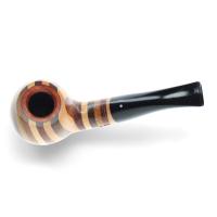 Vauen Hawaii 337 Smooth Striped 9mm Filter Fishtail Pipe (VA586)