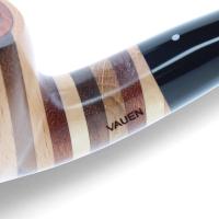 Vauen Hawaii 337 Smooth Striped 9mm Filter Fishtail Pipe (VA586)