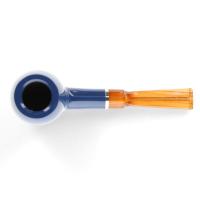 Vauen Azzurro 1566 Smooth 9mm Filter Fishtail Pipe (VA1603)