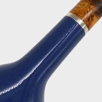 Vauen Azzurro 1567 Smooth 9mm Filter Fishtail Pipe (VA1630)