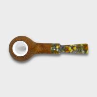 Vauen Camo 537 Sandblast 9mm Filter Fishtail Pipe (VA1634)