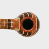 Vauen Hawaii 137 Smooth Striped 9mm Filter Fishtail Pipe (VA1684)