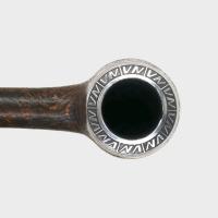 Vauen Maximus 572 Sandblast 9mm Filter Fishtail Pipe (VA1686)