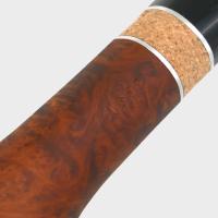 Vauen Burgund 1632 Fishtail 9mm Filter Bent Pipe (VA1701)
