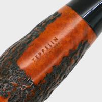 Vauen Zeppelin ZEP Rustic 9mm Filter Fishtail Pipe (VA1735)