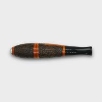 Vauen Zeppelin ZEP Rustic 9mm Filter Fishtail Pipe (VA1736)