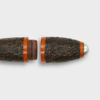 Vauen Zeppelin ZEP Rustic 9mm Filter Fishtail Pipe (VA1736)