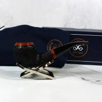 Vauen Karat 408 Rustic 9mm Filter Fishtail Pipe (VA229) (End of Line)