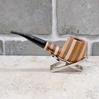 Vauen Hawaii 340 Smooth Striped 9mm Filter Fishtail Pipe (VA280)