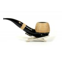 Vauen Oak 237 Bent 9mm Filter Fishtail Pipe (VA398)