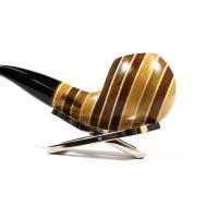 Vauen Hawaii 137 Smooth Striped 9mm Filter Fishtail Pipe (VA782)