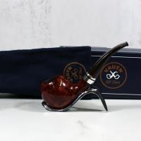 Vauen Fashion F 242 Smooth Bent 9mm Filter Fishtail Pipe (VA816) (End of Line)
