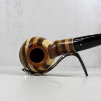 Vauen Hawaii 337 Smooth Striped 9mm Filter Fishtail Pipe (VA825)