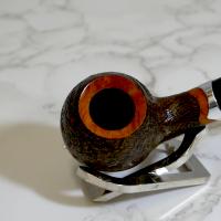 Vauen Finn 537 Sandblasted 9mm Filter Fishtail Pipe (VA992)