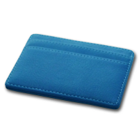 VSB London Blue Leather Card Holder
