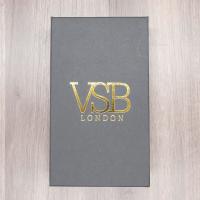 VSB London Three Finger Brown Leather Cigar Case