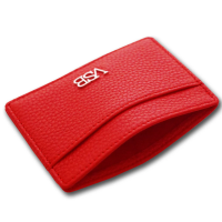 VSB London Red Leather Card Holder