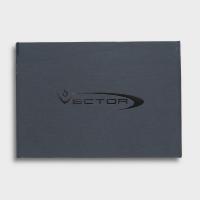 Vector Thor Lighter With V-Cut Rotating Cutter - Black Matte