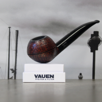 Vauen Alex 3 Smooth 9mm Filter Fishtail Pipe (VA943)