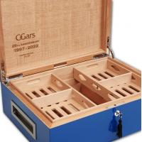 Villa Spa  - C.Gars Ltd 25th Anniversary Seleccion Orchant Humidor - 200 cigars capacity ? Blue