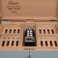 Villa Spa  - C.Gars Ltd 25th Anniversary Seleccion Orchant Humidor - 200 cigars capacity ? Silver Grey