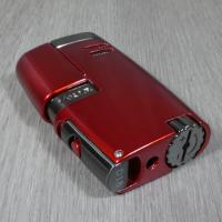 Xikar Vitara Double Jet Lighter - Daytona Red (End of Line)