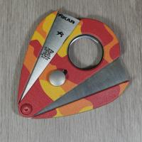 Xikar Xi2 Cigar Cutter - Orange and Red Camo