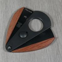 Xikar Xi3 Cigar Cutter - Phantom Black & Redwood