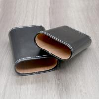 Xikar Envoy Leather Cigar Case - 3 Cigars - Black