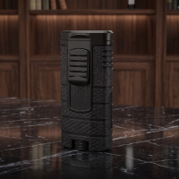 Xikar Tactical Triple Jet Flame Cigar Lighter - Black