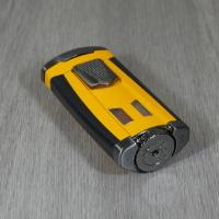 Xikar HP3 Triple Jet Lighter - Burnt Yellow