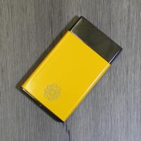Peter James Yellow Iconic Ultra Slim Torch Flame Lighter
