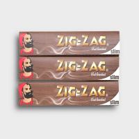 Zig-Zag Kingsize Slim Unbleached Rolling Papers Multipack - 3 Packs
