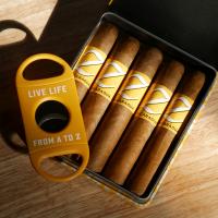 FLASH SALE - Zino Nicaragua Sampler - Tin of 5 Cigars and Free Cutter