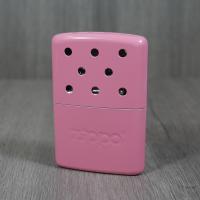 Zippo - 6 Hour Pink Refillable Hand Warmer + 2 Free Replacement Burner Units