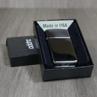 Zippo - High Polished Chrome Slim -  Windproof Lighter