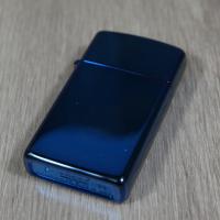 Zippo - Slim High Polish Blue Sapphire - Windproof Lighter