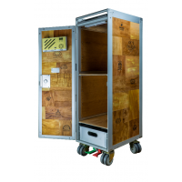 Adorini Cigar Cabinet Trolley Humidor - 800 Cigar Capacity