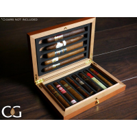 SLIGHT SECONDS - Adorini Travel Cedro Cigar Humidor - 10 Cigar Capacity (AD038)