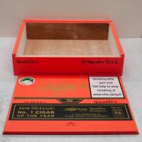 Empty Aging Room Quattro Nicaragua Maestro Cigar Box