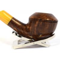 Ariberto Paronelli Volkan Bottega Quarter Bent Bulldog Fishtail Pipe (ART189)