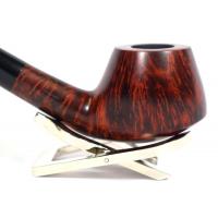 Talamona by Paolo Croci Romana Smooth Bent 9mm Filter Fishtail Pipe (ART192)